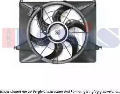 AKS Dasis 568058N - Ventilator, hladjenje motora www.molydon.hr