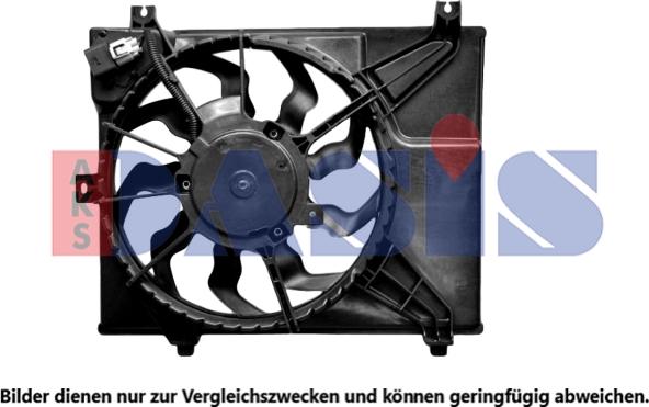 AKS Dasis 518114N - Ventilator, hladjenje motora www.molydon.hr