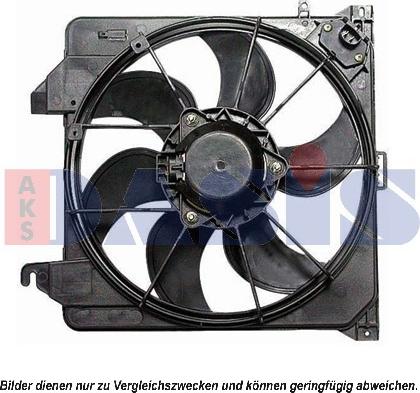 AKS Dasis 098104N - Ventilator, hladjenje motora www.molydon.hr