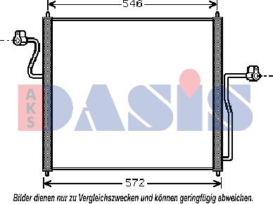 AKS Dasis 092035N - Kondenzator, klima-Uređaj www.molydon.hr