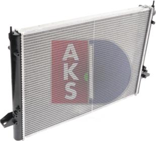 AKS Dasis 040480N - Hladnjak, hladjenje motora www.molydon.hr