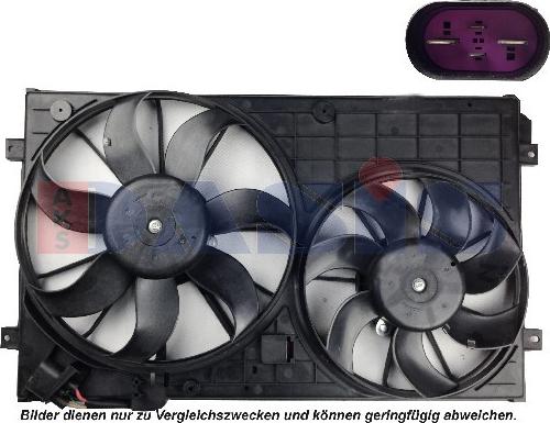 AKS Dasis 048108N - Ventilator, hladjenje motora www.molydon.hr
