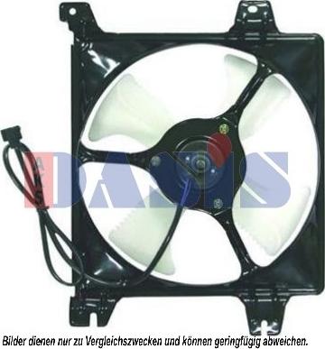 AKS Dasis 148035N - Ventilator, hladjenje motora www.molydon.hr