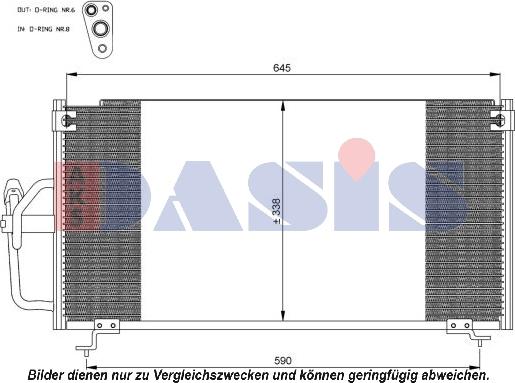 AKS Dasis 142017N - Kondenzator, klima-Uređaj www.molydon.hr