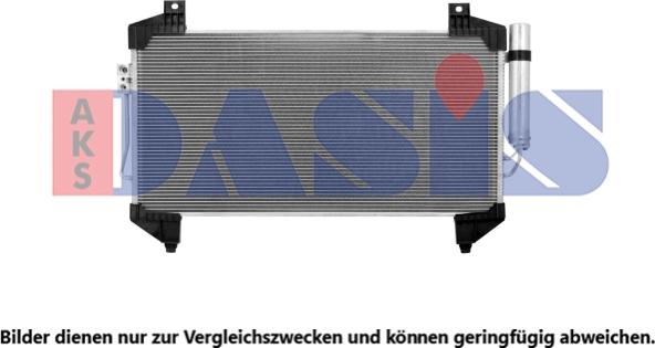AKS Dasis 142035N - Kondenzator, klima-Uređaj www.molydon.hr