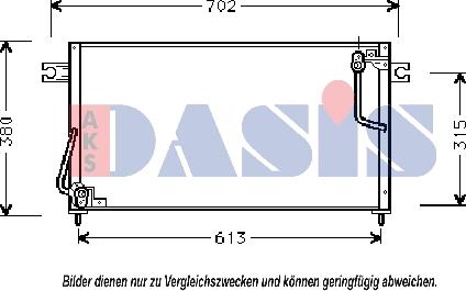 AKS Dasis 142200N - Kondenzator, klima-Uređaj www.molydon.hr