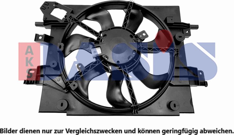 AKS Dasis 188116N - Ventilator, hladjenje motora www.molydon.hr