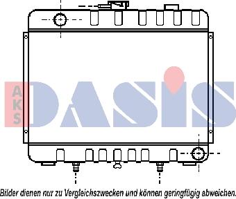 AKS Dasis 133890N - Hladnjak, hladjenje motora www.molydon.hr