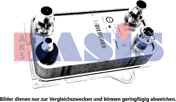 AKS Dasis 126049N - Uljni hladnjak, automatski mjenjač www.molydon.hr