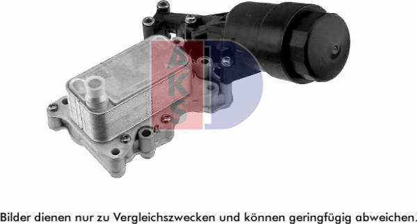 AKS Dasis 126069N - Uljni hladnjak, ulje za motor www.molydon.hr
