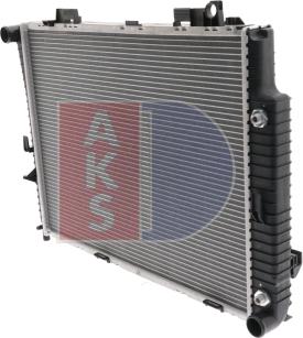 AKS Dasis 120580N - Hladnjak, hladjenje motora www.molydon.hr
