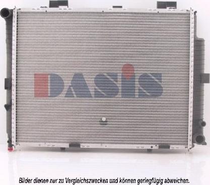 AKS Dasis 120340N - Hladnjak, hladjenje motora www.molydon.hr