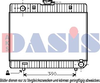 AKS Dasis 120270N - Hladnjak, hladjenje motora www.molydon.hr