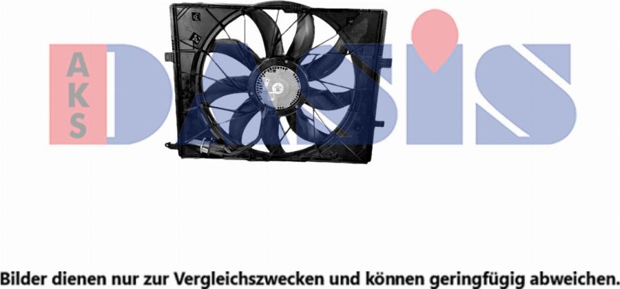 AKS Dasis 128094N - Ventilator, hladjenje motora www.molydon.hr