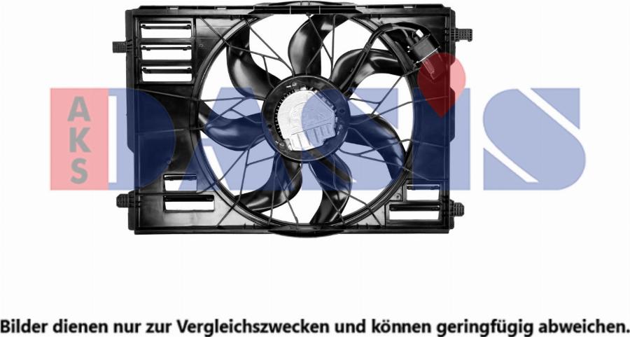 AKS Dasis 128095N - Ventilator, hladjenje motora www.molydon.hr