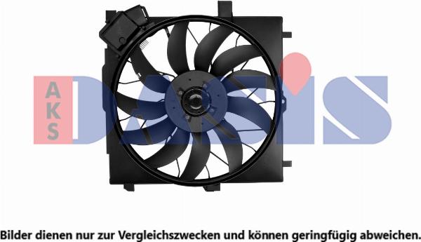 AKS Dasis 128096N - Ventilator, hladjenje motora www.molydon.hr