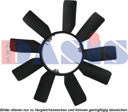 AKS Dasis 128061N - Rotor ventilatora, hladjenje motora www.molydon.hr