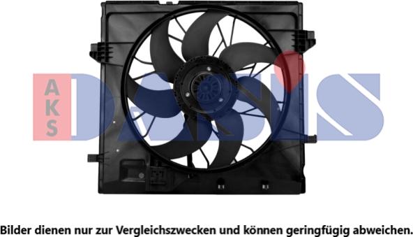 AKS Dasis 128004N - Ventilator, hladjenje motora www.molydon.hr