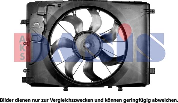 AKS Dasis 128195N - Ventilator, hladjenje motora www.molydon.hr