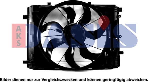 AKS Dasis 128196N - Ventilator, hladjenje motora www.molydon.hr