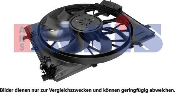 AKS Dasis 128198N - Ventilator, hladjenje motora www.molydon.hr