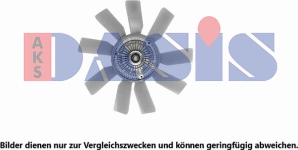 AKS Dasis 128160N - Ventilator, hladjenje motora www.molydon.hr