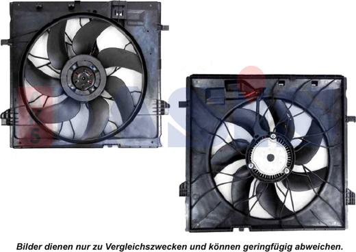 AKS Dasis 128184N - Ventilator, hladjenje motora www.molydon.hr