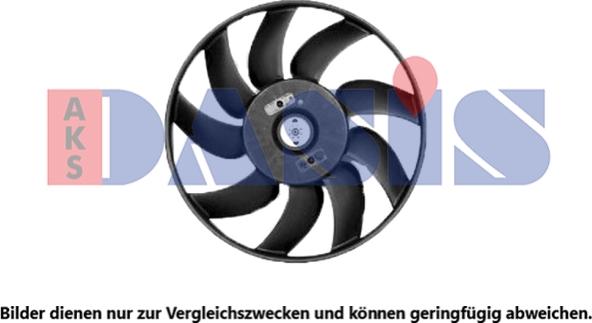 AKS Dasis 128209N - Ventilator, hladjenje motora www.molydon.hr