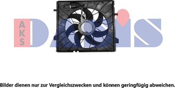 AKS Dasis 128201N - Ventilator, hladjenje motora www.molydon.hr