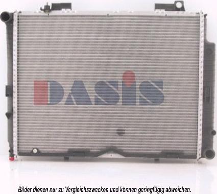 AKS Dasis 122580N - Hladnjak, hladjenje motora www.molydon.hr