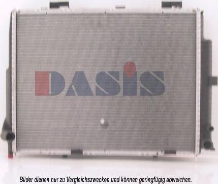 AKS Dasis 122600N - Hladnjak, hladjenje motora www.molydon.hr
