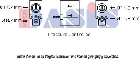 AKS Dasis 840150N - Ekspanzioni ventil, klima-Uređaj www.molydon.hr