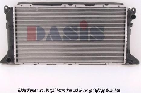 AKS Dasis 250240N - Hladnjak, hladjenje motora www.molydon.hr