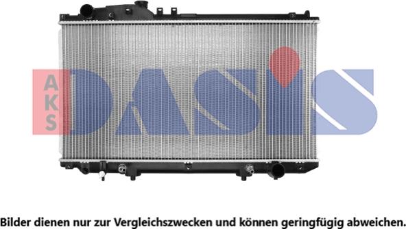 AKS Dasis 210009N - Hladnjak, hladjenje motora www.molydon.hr
