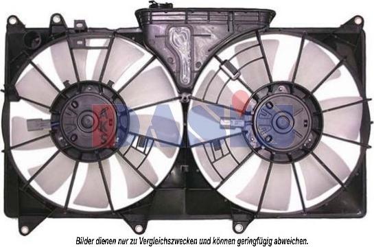 AKS Dasis 218043N - Ventilator, hladjenje motora www.molydon.hr