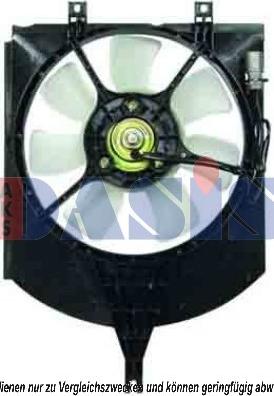 AKS Dasis 228044N - Ventilator, hladjenje motora www.molydon.hr
