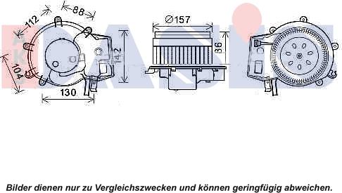 AKS Dasis 740462N - Ventilator kabine/unutrasnjeg prostora www.molydon.hr