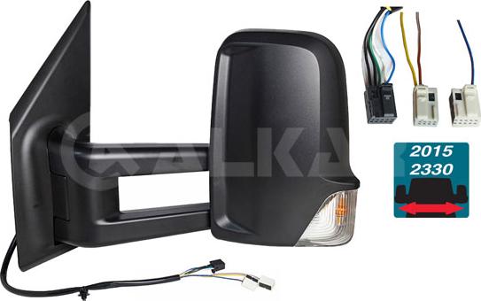 Alkar 9233021 - Vanjski retrovizor www.molydon.hr