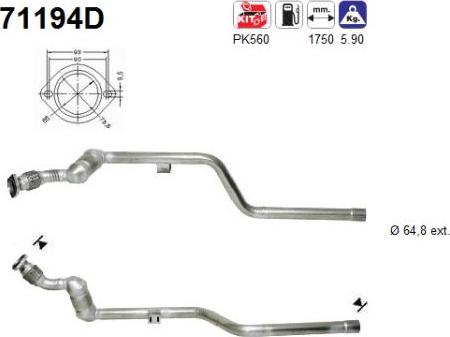 AS 71194D - Katalizator www.molydon.hr