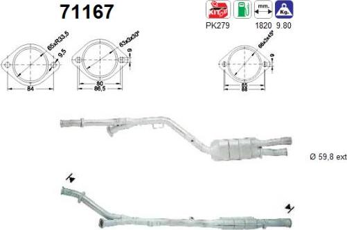 AS 71167 - Katalizator www.molydon.hr