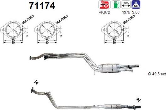 AS 71174 - Katalizator www.molydon.hr