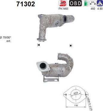 AS 71302 - Katalizator www.molydon.hr