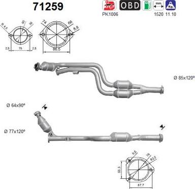 AS 71259 - Katalizator www.molydon.hr