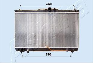 Ashika RDA283092 - Hladnjak, hladjenje motora www.molydon.hr