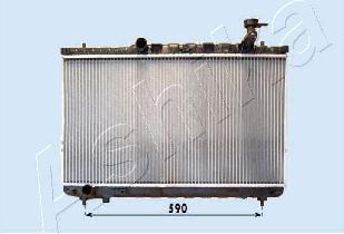 Ashika RDA283087 - Hladnjak, hladjenje motora www.molydon.hr