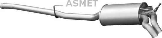 Asmet 01.048 - Zadnji Ispušni lonac www.molydon.hr