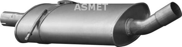 Asmet 01.061 - Srednji Ispušni lonac www.molydon.hr