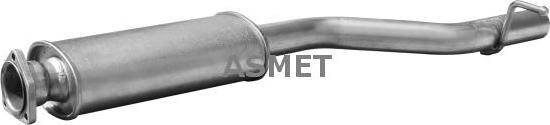 Asmet 01.025 - Srednji Ispušni lonac www.molydon.hr