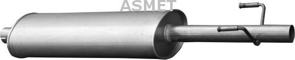 Asmet 02.044 - Srednji Ispušni lonac www.molydon.hr