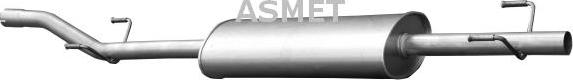 Asmet 02.046 - Srednji Ispušni lonac www.molydon.hr